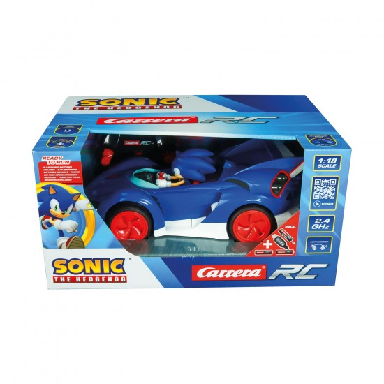 Carrera R/C Car: 2,4GHz Team Sonic Racing - Sonic (Performance Version) - 1:18 (370201063)