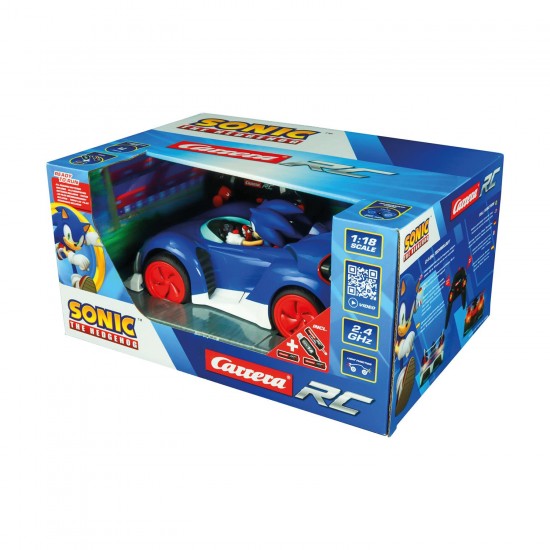 Carrera R/C Car: 2,4GHz Team Sonic Racing - Sonic (Performance Version) - 1:18 (370201063)