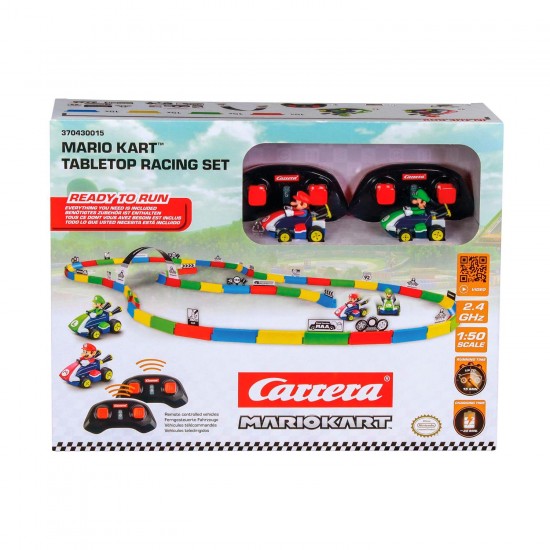 Carrera R/C Mario Kart™ : Mario & Luigi - 1:50 Tabletop Racing Set (370430015)