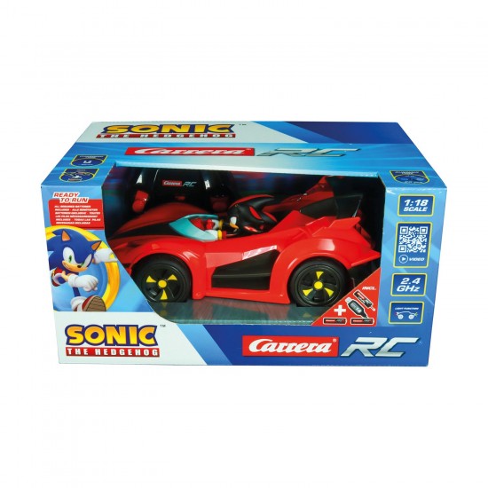 Carrera RC Team Sonic Racing - Shadow Τηλεκατευθυνόμενο Αυτοκίνητο (370201064)