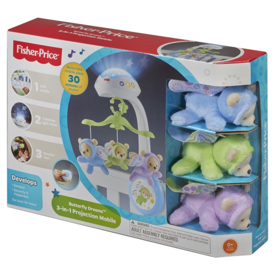 Fisher Price Περιστρεφόμενο Αρκουδάκια CDN41