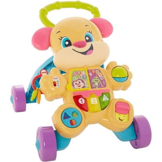 Fisher Price Laugh & Learn Εκπαιδευτική Στράτα Σκυλάκι Smart Stage - Ροζ