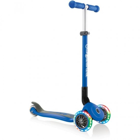 Globber Πατίνι Τρίτροχο Foldable Fantasy Lights Racing Navy Blue