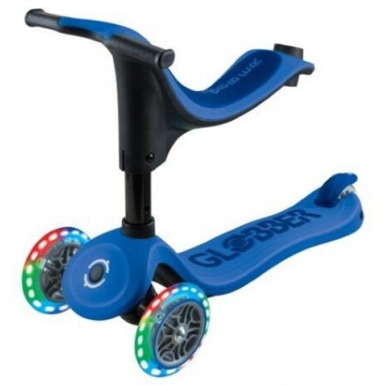 Globber Scooter Go.Up Sporty Lights Navy Blue (452-600-4) Globber Scooter Go.Up Sporty Lights Navy Blue (452-600-4)
