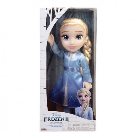 Jakks Pacific Κούκλα 35εκ. Elsa με αξεσουάρ