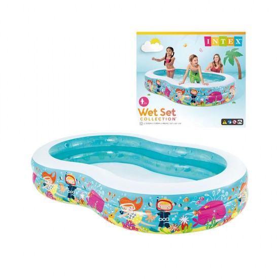 Intex Seashore Paradise Lagoon Swim Center Premium 56490