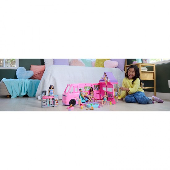 Mattel Barbie® Νέο Τροχόσπιτο HRJ78