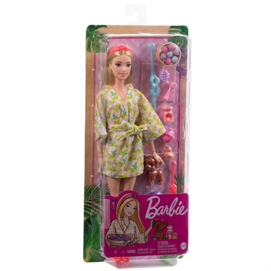 Mattel Barbie Wellness - Ημέρα Ομορφιάς Spa Day 