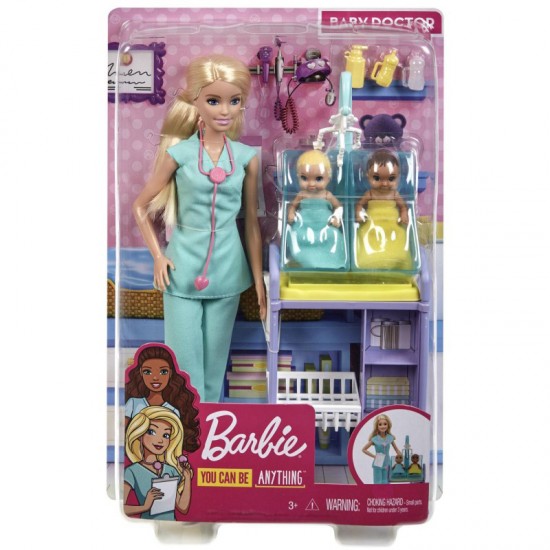 Mattel Barbie Παιδίατρος GKH23