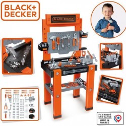 Smoby Black and Decker Πάγκος Εργασίας Bricolo Builder 360732
