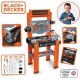 Smoby Black and Decker Πάγκος Εργασίας Bricolo Builder 360732