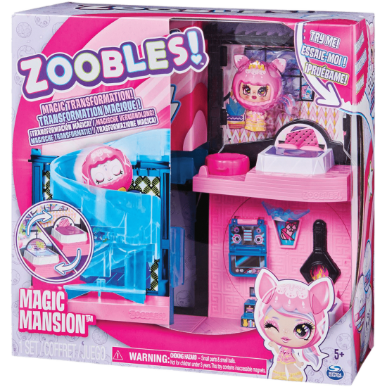 Spin Master Zoobles!: Magic Mansion Magic Transformation 6061366