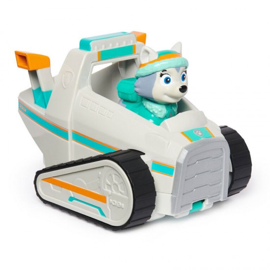 Spin Master Paw Patrol Snowmobile Vehicle with Everest Figurine