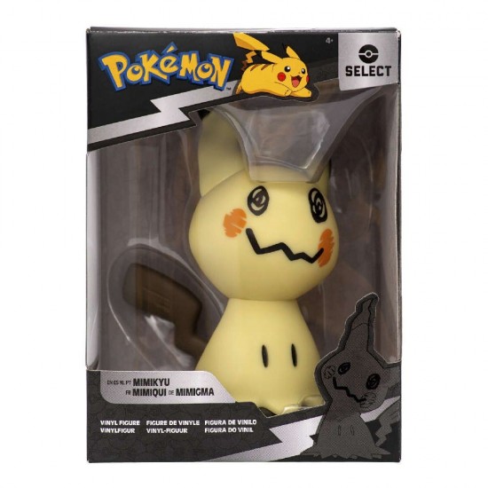 Jazwares Pokemon Select Συλλεκτική Φιγούρα Vinyl 10εκ. Mimikyu