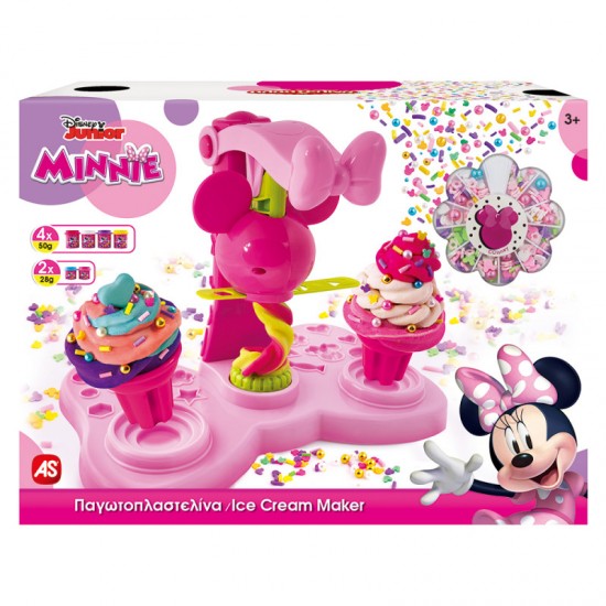 As Company Πλαστελίνη Disney Minnie Παγωτοπλαστελίνα 280γρ & Sprinkles