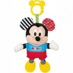 Baby Clementoni Disney MIckey Λούτρινο- Κουδουνίστρα 1000-17165