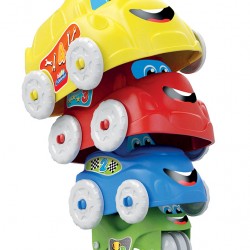 Baby Clementoni Πυραμιδα Με Οχηματα (1000-17111)