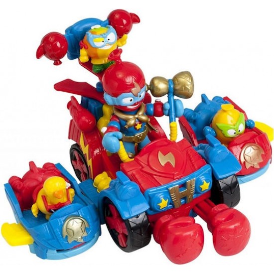 As Company Superzings Με 4 Φιγούρες Balloon Boxer 1013-62112