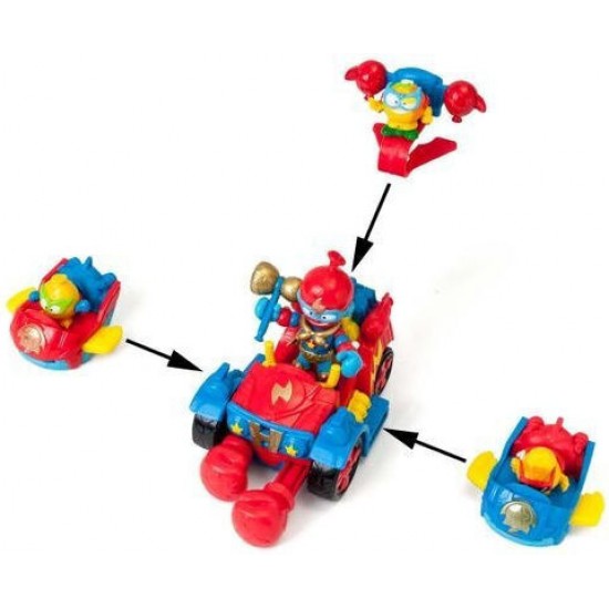 As Company Superzings Με 4 Φιγούρες Balloon Boxer 1013-62112