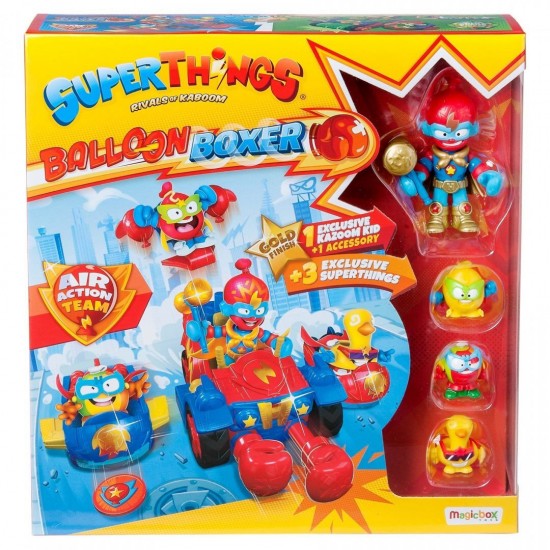 As Company Superzings Με 4 Φιγούρες Balloon Boxer 1013-62112