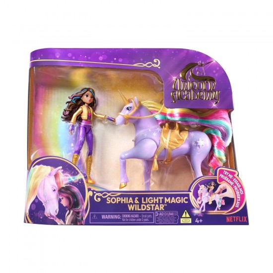 Spin Master Unicorn Academy Κούκλα Σοφία & Wildstar 6067325 Spin Master Unicorn Academy Κούκλα Σοφία & Wildstar 6067325