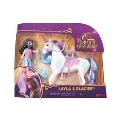 Spin Master Unicorn Academy: Layla & Glacier - Doll & Unicorn c
