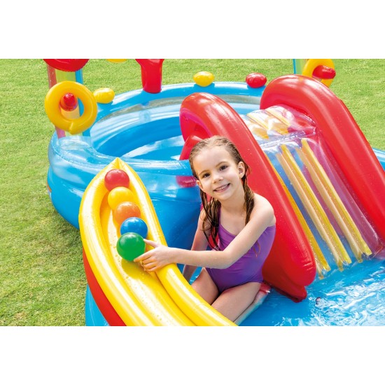 Intex Πισίνα Ουράνιο Τόξο Play Center 297x193x135cm 57453NP