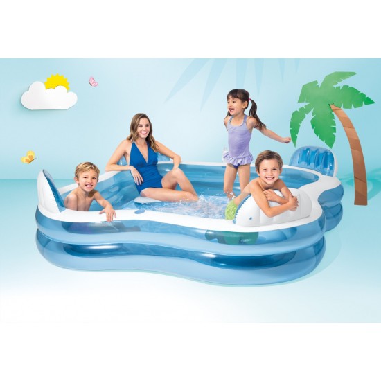 Intex Πισίνα Swim Center Family Lounge 229x229x66cm 56475NP