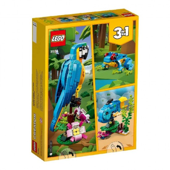 Lego Creator Exotic Parrot 31136