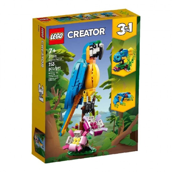 Lego Creator Exotic Parrot 31136