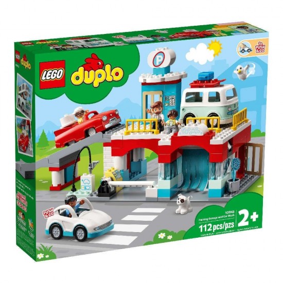 Lego Duplo Parking Garage and Car Wash 10948