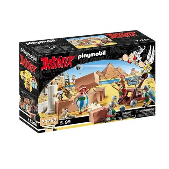 Playmobil Asterix- Ο Νουμερομπίς και η κατασκευή του Παλατιού 71268