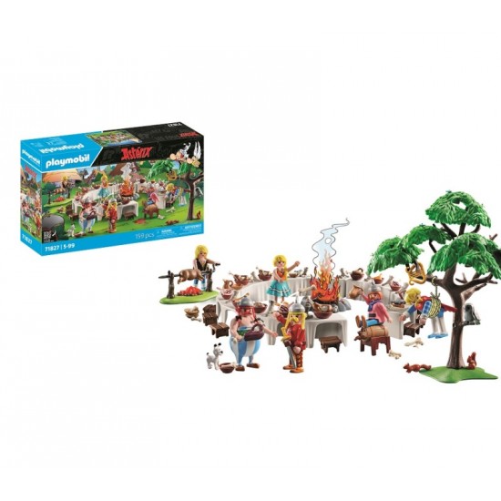 Playmobil Asterix: Το Συμπόσιο Του Χωριού Των Γαλατών 71827
