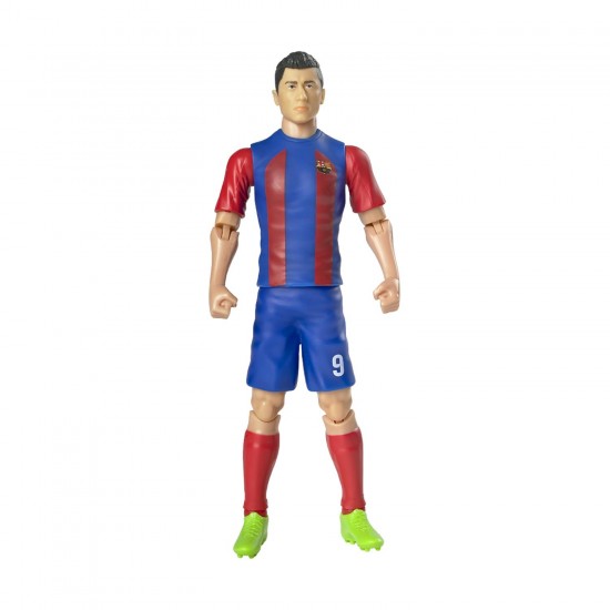 Banbo Toys: Fc Barcelona Soccer - Robert Lewandowski Action Figure (20cm) (83569)