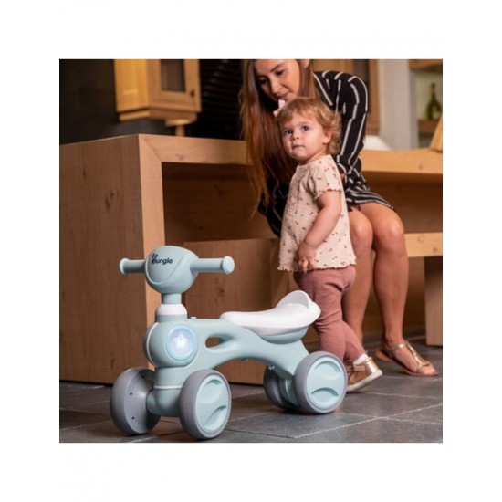 Bo Jungle: Μουσικό ποδήλατο-σκούτερ γαλάζιο