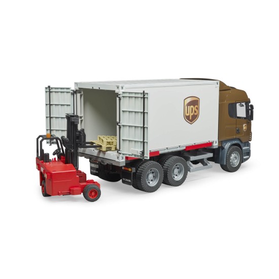 Bruder φορτηγό Scania R-Series Ups Με Κλάρκ