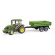 Bruder Τρακτέρ John Deere 5115M με Καρότσα 1:16