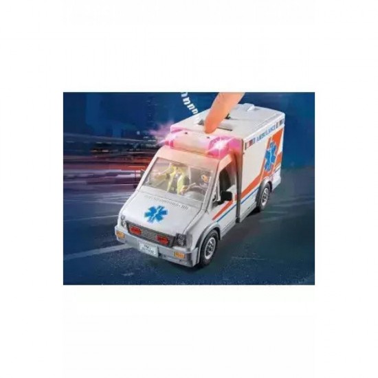 Playmobil City Action Ασθενοφόρο Με Διασώστες 71232
