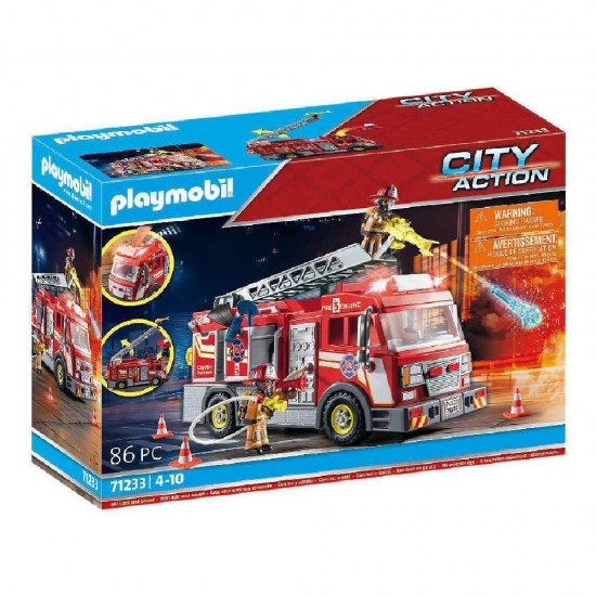 Playmobil City Action Όχημα Πυροσβεστικής 71233