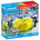 Playmobil City Action Heroes Πυροσβέστες με στρώμα διάσωσης 71465