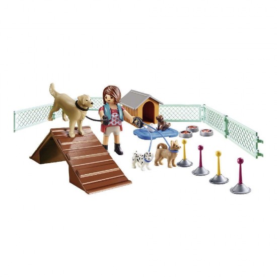 Playmobil Gift Set Εκπαιδεύτρια Σκύλων 70676