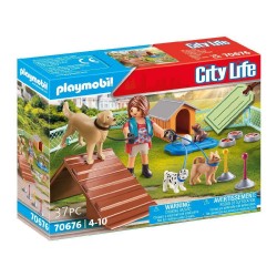 Playmobil Gift Set Εκπαιδεύτρια Σκύλων 70676