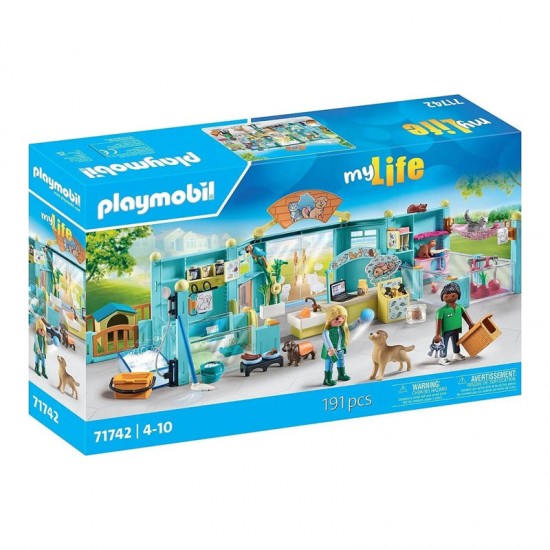 Playmobil My Life Ξενοδοχείο Κατοικίδιων 71742