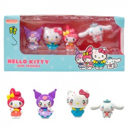 Comansi Μινιατούρες Hello Kitty & Friends (σετ δώρου 4 τεμ.)