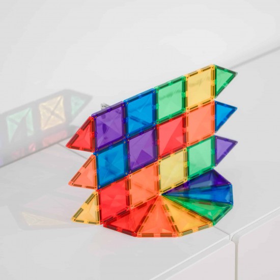 Connetix Μαγνητικά τουβλάκια κατασκευών 24 piece Rainbow Mini Pack EU