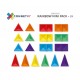 Connetix Μαγνητικά τουβλάκια κατασκευών 24 piece Rainbow Mini Pack EU