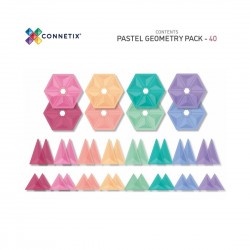 CONNETIX Pastel Geometry Pack CT-P-00040-GE