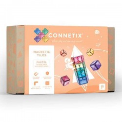 Connetix Pastel Square Pack - 40 Pcs
