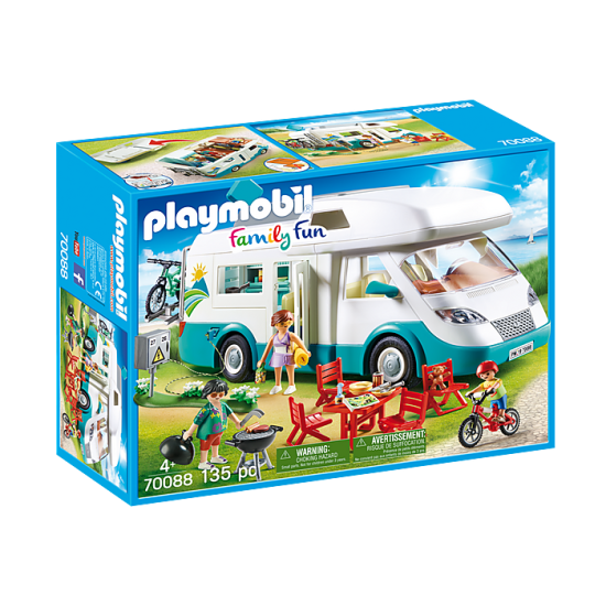 Playmobil Αυτοκινούμενο Οικογενειακό Τροχόσπιτο 70088