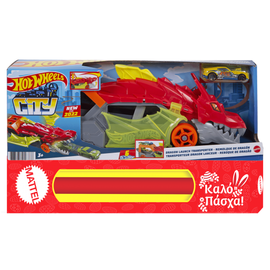 Λαμπάδα Mattel Hot Wheels™ Νταλίκα Δράκος GTK42